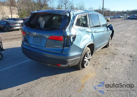 2016 Honda Pilot Ex-L from USA, damaged, VIN 5FNYF6H58GB095715